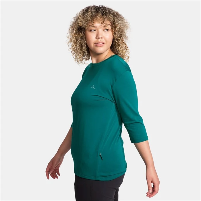 evo 3/4 Length Merino Bike Jersey - Women's 4 evo 3/4 Length Merino Bike Jersey - Women's - Image 2