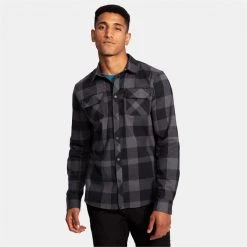 evo Lightweight Long-Sleeve Tech Flannel Shirt -Outlet The Ride Gearz Store evo lightweight long sleeve tech flannel shirt 5