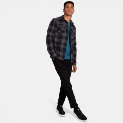 evo Lightweight Long-Sleeve Tech Flannel Shirt -Outlet The Ride Gearz Store evo lightweight long sleeve tech flannel shirt 8