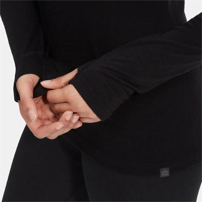 evo Ridgetop Merino Wool Midweight Crew Top - Women's 17 evo Ridgetop Merino Wool Midweight Crew Top - Women's - Image 15