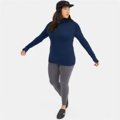 evo Ridgetop Merino Wool Midweight High Neck Top - Women's -Outlet The Ride Gearz Store evo ridgetop merino wool midweight high neck top women s xl9