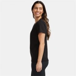 evo Square Light Logo T-Shirt - Women's -Outlet The Ride Gearz Store evo square light logo t shirt women s s5
