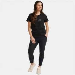 evo Square Light Logo T-Shirt - Women's -Outlet The Ride Gearz Store evo square light logo t shirt women s s7